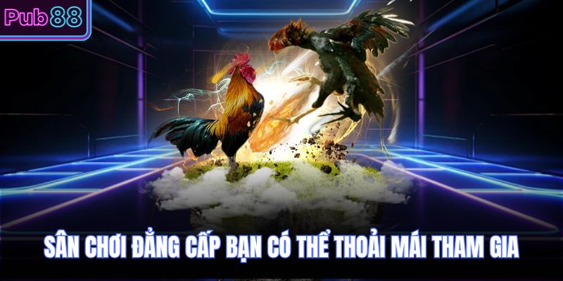 Sân chơi đẳng cấp bạn có thể thoải mái tham gia